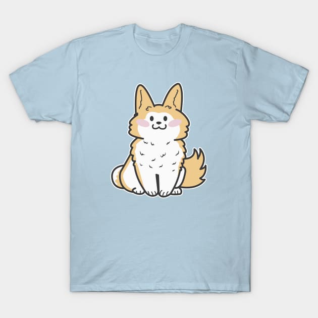 kawaii akita dog T-Shirt by ArtStopCreative